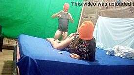 She asked me to record her while making homemade porn for my stepdad 😏