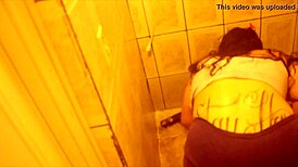 Diary Of A Tattooed BBW Latina Actress Washing The Bathroom During Quarantine