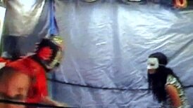 Wrestler Dragonfly Battles Adriana Milano?