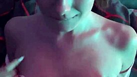 Darcy Dark as Stepsister Receives Creampie in Pussy After Sucking