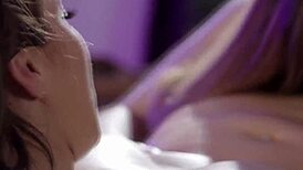 busty latina enjoys face sitting and licking from masseuse