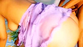 Beautiful teen 18+ girl gets ROMANTIC SEX and CREAMPIE.