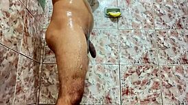 Watch Me Stroke My Smooth Cock In See Through Gear, Loving The Interracial Solo Masturbation.