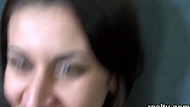 Gorgeous Czech kitten lured from mall for wild POV pounding! 😍