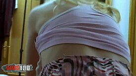 Very ugly blonde bitch gets her ass fucked hard