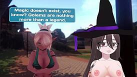 Monster Girl Island: Big Tits in 3D Hentai