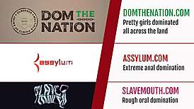 Ass stretched teen gapes wide after huge dildo!