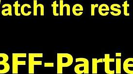 Gym sluts share big cock in steamy foursome workout session