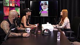 she crashed the car and got seriously injured, opening several parts of the face and created a music - redhead angry sheer