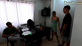 i meet sheila and fuck her pussy with monster cock in missionary and cum on tits