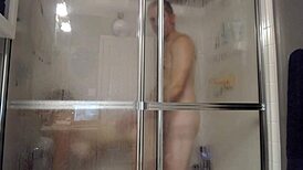 Husband And Wife Use Toys For Wild Shower Fucking!