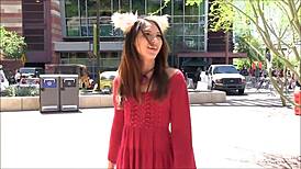 Fox Costume Fun with Water Play