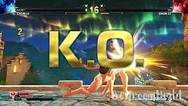 Chun Li Naked Nude - Street Fighter Raw Sex Action