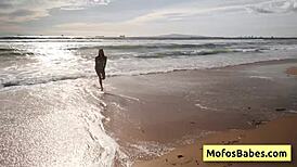 Natural Blonde Cutie Sahara Skye Sucks Charles Dera’s Cock in Car