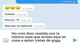 The unfaithful latina amateur is discovered and forced to dance naked in the shower