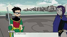 18titans parody game cartoon part seven