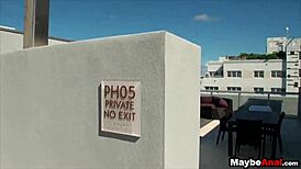 evelyn lacie tries anal for the first time