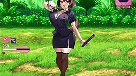 Hentai femdom game unfolds with monster control in a wild anime fantasy.