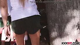 Two Bisexual camp counselors have a sizzling lesbian encounter