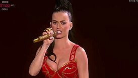 Katy Perry's live performance of I Kissed a Girl in super sexy outfit!