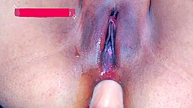 Wet Pussy Plays on Pike Nelson with Big Dildo Secretly