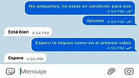 The unfaithful latina amateur is discovered and forced to dance naked in the shower