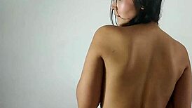 pretty petite latina gets assfucked and fucked wet 😍