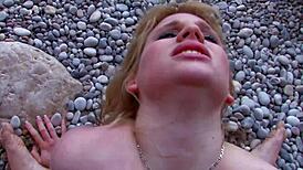 Hot Blonde Faces Rough Treatment With Cum in Her Mouth During Wild Session.