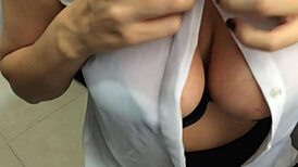 latina secretary gets drilled hard by boss in rough creampie session