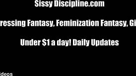 Embarrassing our little slave in public humiliation.