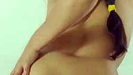 pretty petite latina gets assfucked and fucked wet 😍