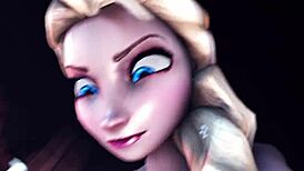 Yo, check Elsa Frozen in secret bondage action! First-time POV banging is unreal! 😈