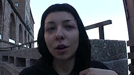 Жесткий трах на публике прямо у исторического монастыря