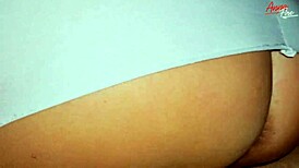 I got a hot creampie as a curvy milf, oops, didn’t mean to get so messy!