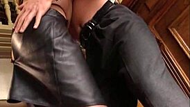 karen in stockings and lingerie