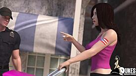 Puerto Rican Bitch Jerks Off My Huge Dick