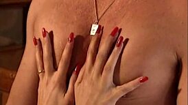 karen in stockings and lingerie