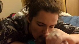 Blowjob turns to riding and fingering 😏