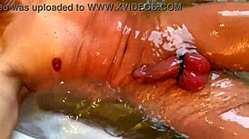 What secrets hide beneath with an underwater cock ring?