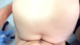 latina secretary gets drilled hard by boss in rough creampie session