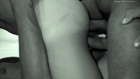 Damn! Jumping on hard cock and jerking off in Brazilian jacuzzi party!