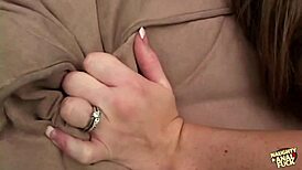 Watch Sophie Dee Eat Cock and Get Facial!