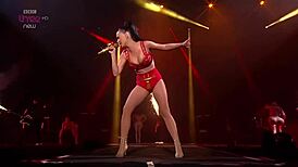 Katy Perry's live performance of I Kissed a Girl in super sexy outfit!