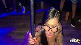 Amanda Souza in Prime Party Gangbang with Black Cocks.