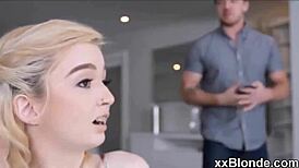 Teen Blonde Voyeur Watches Pussy And Cock Anal