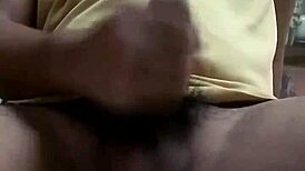 Horny Boy Masturbates Gay Cock And Shoots Cum Everywhere In Fetish Scene!