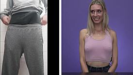 Emily Jade Rates My Explosive Cumshot Reaction Video