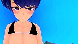 Shuuko Komi has intense sex in POV hentai, can't communicate 😏