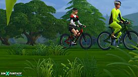 cycling trip candy behr the sims 4