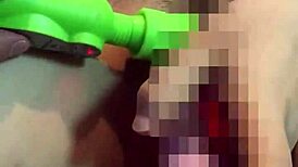 asian girl anal fucking with toy 😈